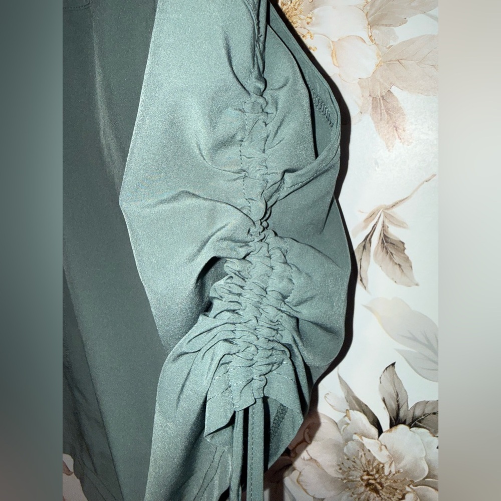 Marika Olive Drawstring Athletic Skort - Picture 8 of 9